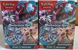 2 Pokemon TCG: Scarlet & Violet Paradox Rift Booster Bundle's *Factory Sealed* - Image 1