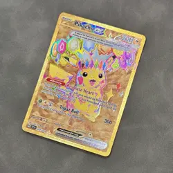 NM+ 2024 POKEMON SSP EN-SURGING SPARKS HYPER RARE PIKACHU EX 247/191 Minty ✨ - Image 2