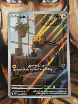 Joltik 116/086 IR Pokemon Sv: White Flare Holo English Full Art - NM 🔥 - Image 1