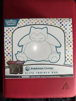 Pokemon TCG Pokemon 151 Pokemon Center Exclusive Elite Trainer Box ETB Sealed - Image 1