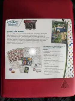 Pokemon TCG Pokemon 151 Pokemon Center Exclusive Elite Trainer Box ETB Sealed - Image 2