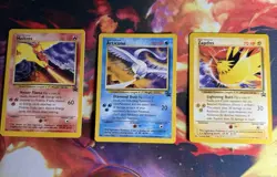 Pokemon Black Star Promo Moltres Articuno Zapdos Vintage NM - Image 1