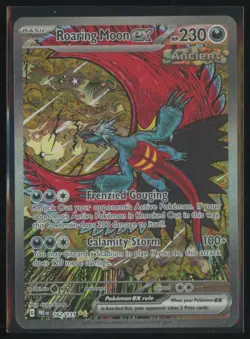 2025 Scarlet & Violet - Prismatic Evolutions Roaring Moon ex Special # 162 / 131 - Image 1