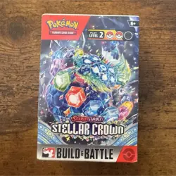 Pokemon - Scarlet & Violet Stellar Crown - Build & Battle Box Sealed 2024 - Image 1