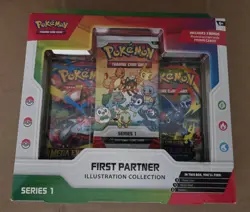 Pokemon TCG First Partner Illustration Collection Series 1 Factory Sealed 2026 - Image 1