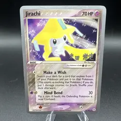 Pokemon Jirachi 8/101 World Championship Decks Regular Basic Psychic 2005 - Image 1