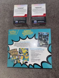Pokemon TCG Brand New Sealed Ascended Hero’s ETB + 2 Prismatic Booster Bundles - Image 4