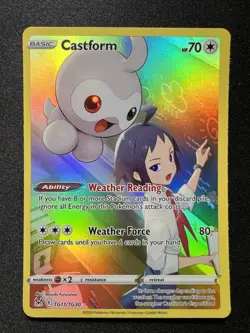 Castform Tg11/tg30 Pokemon Lost Origin Trainer Gallery TCG - Image 1