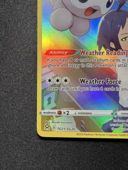 Castform Tg11/tg30 Pokemon Lost Origin Trainer Gallery TCG - Image 5
