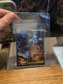 Mega Charizard X Ex 125/094 Phantasmal Flames NM+ Pokemon TCG - Image 1