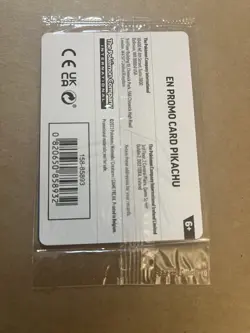 Pokemon TCG Eevee + Pikachu Pokemon Together Stamp Exclusive Sealed Promo - Image 3