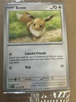 Pokemon TCG Eevee + Pikachu Pokemon Together Stamp Exclusive Sealed Promo - Image 4