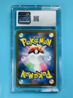 CGC 10 GEM MINT Vaporeon Poke Ball Reverse Holo Japanese 151 134/165 Pokemon - Image 3