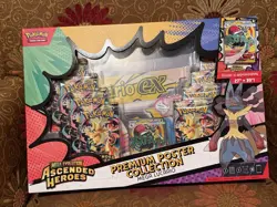 Pokemon Ascended Heroes Premium Poster Collection | Mega Lucario | SEALED - Image 1
