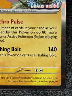 Ampharos MEP 075 - Prerelease Stamped Promo - Pokemon TCG: Chaos Rising - LP/NM - Image 5