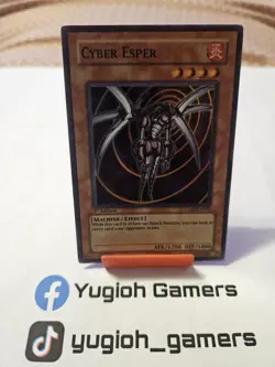 Yu-Gi-Oh Cyber Esper CDIP 1st Edition Super Rare Light Played - Image 1