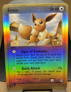 Pokemon TCG Eevee Sandstorm Reverse Holo 63/100 2003 LP - Image 1