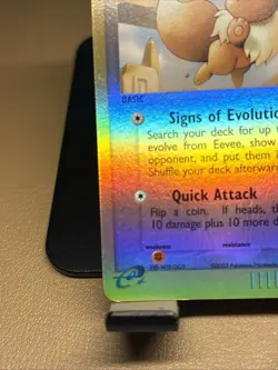 Pokemon TCG Eevee Sandstorm Reverse Holo 63/100 2003 LP - Image 5