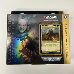 MTG The Ruinous Powers Collector Ed Warhammer 40k Commander Deck *New* Free Ship - Image 2