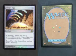 Magic: The Gathering 8th Edition Foil Dingus Egg Artifact NM - Image 1