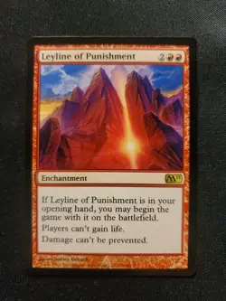 Leyline of Punishment Core Set 2011 M11 NM Regular Magic The Gathering MTG Tcg * - Image 1