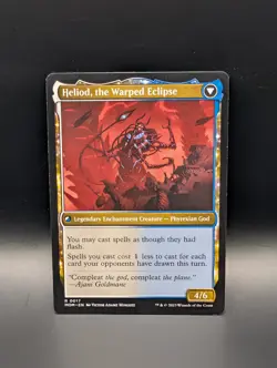 MTG - Heliod, the Radiant Dawn/Heliod, the Warped Eclipse - MOM #17 - Rare - Image 2