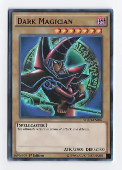 Dark Magician YGLD-ENB02 1st Edition Ultra Rare Konami TCG Yugioh Card NM - Image 1