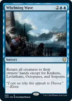 x1 Whelming Wave - Theme Deck Exclusive R MTG Commander Legends M/NM, English - Image 1