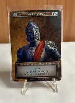 Sir Lancelot Foil Sorcery Contested Realm Arthurian Legends Team Covenant Promo - Image 2