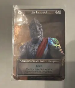 Sir Lancelot Foil Sorcery Contested Realm Arthurian Legends Team Covenant Promo - Image 3