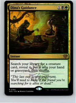 Magic the Gathering Dina's Guidance Secrets of Strixhaven MTG Free Shipping! - Image 1
