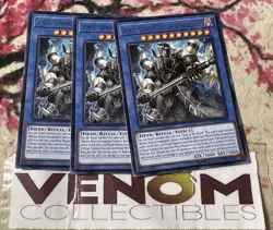 3x (M/NM) Demise, Supreme King of Armageddon CYHO-EN030 Rare Unlimited YuGiOh - Image 1