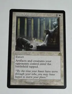 Blind Obedience (Retro Frame) Magic the Gathering ~Fast Shipping~ - Image 1