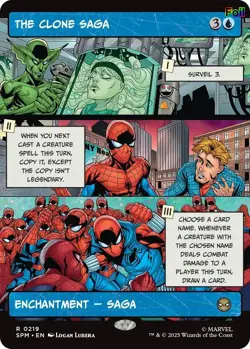 The Clone Saga (Borderless) Foil 219 Marvel's Spider-Man NM EN - Image 1