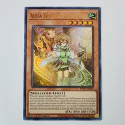Aussa the Earth Channeler - POTE-EN032 - Ultra Rare - NM - 1st ed - Yugioh - Image 1