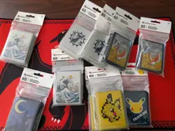 Pokemon Center Sleeves Mixed Lot 55 Sleeves [Multiple Styles] (65 Sleeves Per) - Image 5