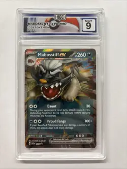 2024 Pokemon Mabosstiff Ex #86 HGC 9 (sb2) - Image 1
