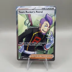 Team Rockets Petrel Full Art Destined Rivals 226/182 Pokemon - Image 1