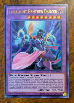 Lunalight Panther Dancer SHVI-EN047 Ultra Rare 1st Edition Near Mint Yu-Gi-Oh! - Image 1