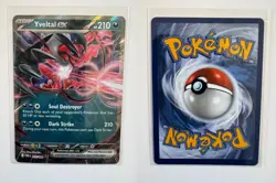 YVELTAL EX 053/088 PERFECT ORDER DOUBLE RARE POKEMON HOLO NM/M 5BAN GRAPHICS - Image 3