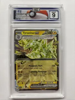 2023 Pokemon Tyranitar Ex #66 HGC 9 (sb2) - Image 1