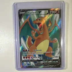 Pokemon Charizard V Full Art Ultra Rare Holo 153/172 Brilliant Stars 220 HP - Image 1