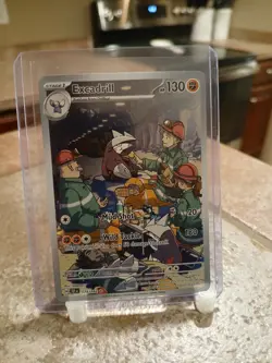 Pokemon TCG Excadrill 174/162 Illustration Rare Temporal Forces - Image 1