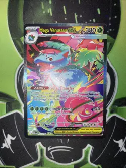 Pokemon TCG Mega Evolutions Venusaur EX 177/132 Special Illustration Rare NM - Image 2