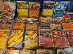 pokemon Lot Charizard Mewtwo Pikachu Rayquaza Rare Illustrations And Promo - Image 1