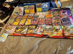 pokemon Lot Charizard Mewtwo Pikachu Rayquaza Rare Illustrations And Promo - Image 2