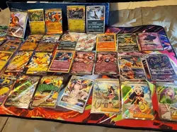 pokemon Lot Charizard Mewtwo Pikachu Rayquaza Rare Illustrations And Promo - Image 5