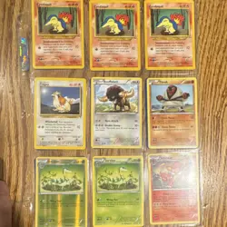 Pokemon TCG Card Lot Totodile Charmander Squirtle Unown Cyndaquil Regular & Holo - Image 3