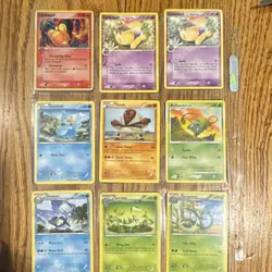 Pokemon TCG Card Lot Totodile Charmander Squirtle Unown Cyndaquil Regular & Holo - Image 4