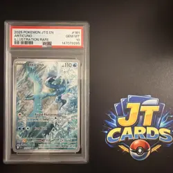 Articuno 161/159 Illustration Rare Pokemon TCG Journey Together PSA 10 - Image 1